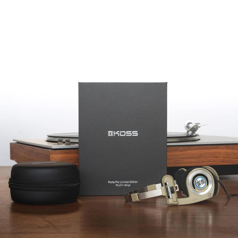 Fones de Ouvido Koss Porta Pro Edição Limitada Rhythm Beige - Fone